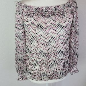 NWOT WHBM tunic blouse XXS